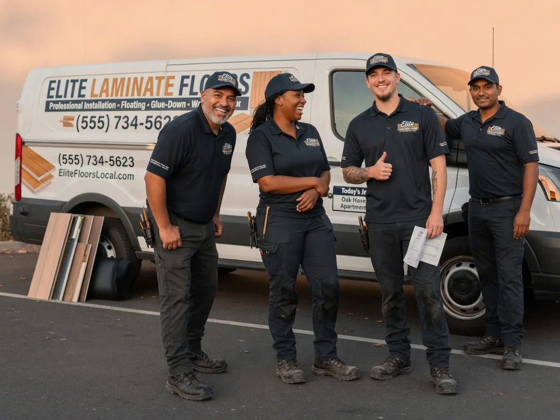 Laminate flooring installation company in Strang, OK